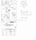 Carburetor Fuel Supply Kit - Carburetor Overhaul Diagram and Parts List for 31E577-0114-G1  Briggs and Stratton Engine